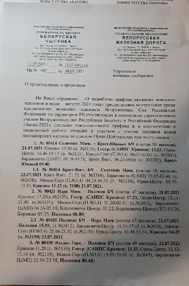 Иллюстрация к статье «Завершение совместных стратегических учений ВС РФ и РБ «Запад — 2021»», 1 из 13