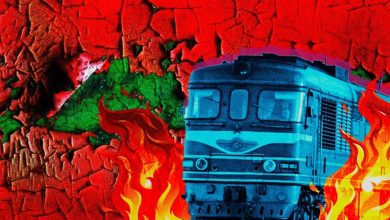 Illustration for the article “Belarusian Railway Workers Continue Underground Protest”