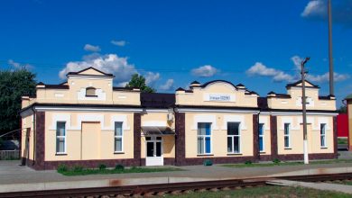 Здание станции Козенки