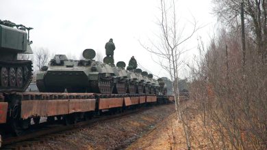 Illustration for the article “Another Troop Train of the Belarusian Armed Forces Dispatched from Zaslonovo Station”
