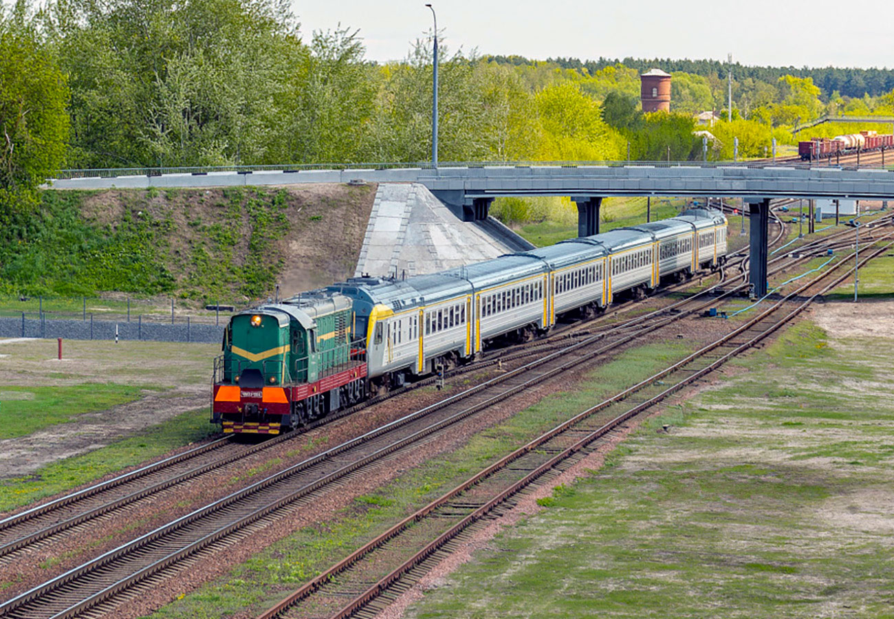 27.04.2024 ДР1Б-501 п.№ 6409 Тереховка—Гомель