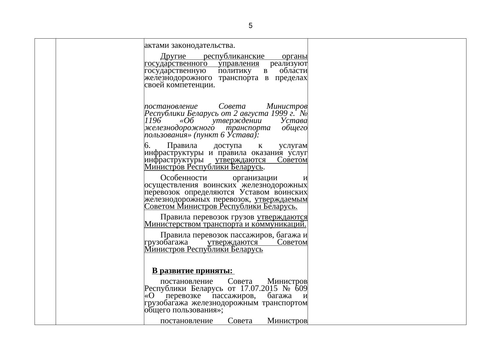 Письмо БЖД № 25-03-19/7574 от 03.08.2021: анализ законодательства Беларуси по Союзной программе, лист 6
