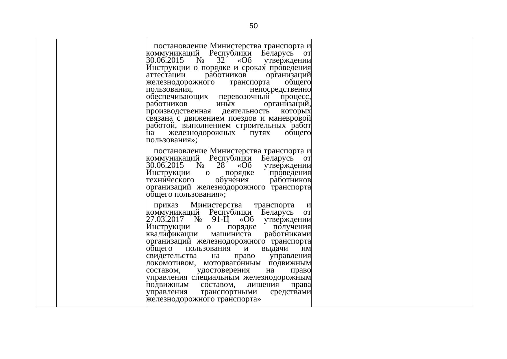Письмо БЖД № 25-03-19/7574 от 03.08.2021: анализ законодательства Беларуси по Союзной программе, лист 51